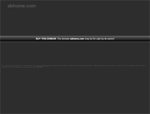Tablet Screenshot of abhome.com